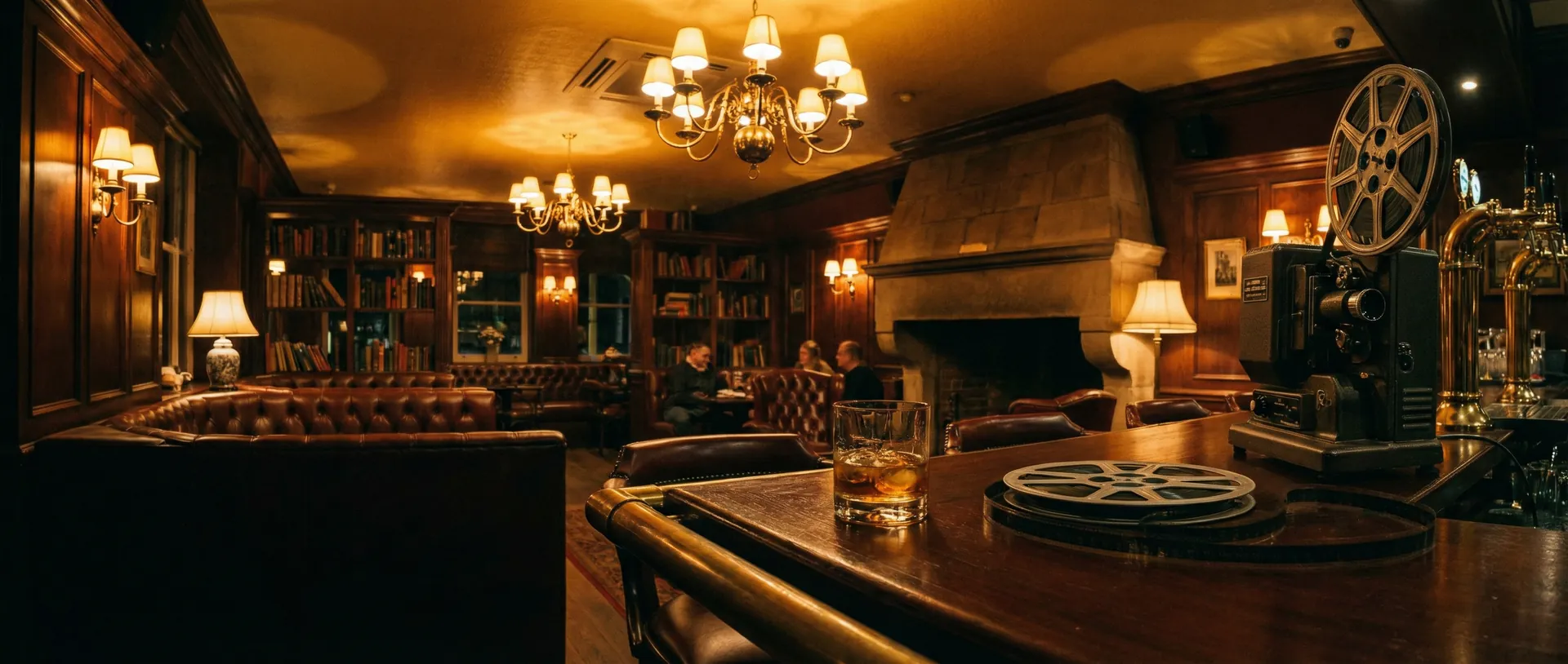 大桥未久 - 英式酒馆风格的电影鉴赏空间